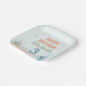 Slumberkins Hammerhead Birthday Pappteller (Gewinkelt)