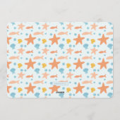 Slumberkins Hammerhead Birthday Party Einladung (Rückseite)