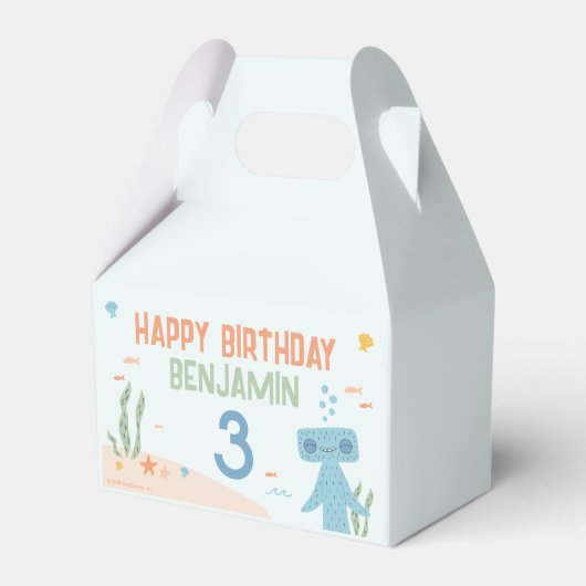 Slumberkins Hammerhead Geburtstag Geschenkschachtel (Vorderseite)