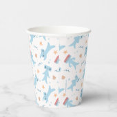 Slumberkins Hammerhead Pattern Birthday Pappbecher (Rechts)