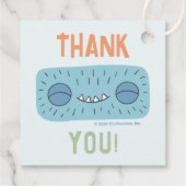 Slumberkins Hammerhead Thank You Geschenkanhänger (Rückseite)