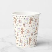 Slumberkins Sloth Pattern Birthday Pappbecher (Rückseite)