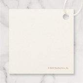 Slumberkins Sloth Thank You Geschenkanhänger (Rückseite)