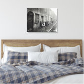 Slums, London, c.1900 Leinwanddruck (Insitu (Schlafzimmer))
