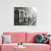 Slums, London, c.1900 Leinwanddruck (Insitu (Wohnzimmer))