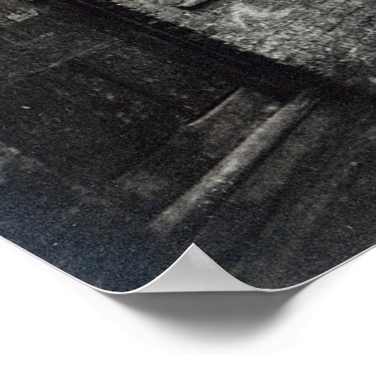 Slums, London, c.1900 Poster (Ecke)