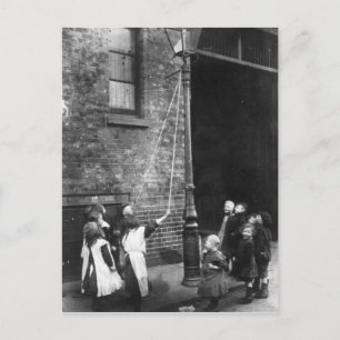 Slums, London, c.1900 Postkarte