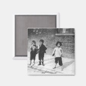 Slums London Magnet (Vorderseite/Rückseite)