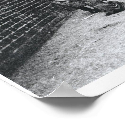 Slums London Poster (Ecke)