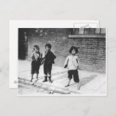 Slums London Postkarte (Vorne/Hinten)