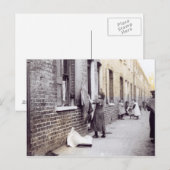 Slums London Postkarte (Vorne/Hinten)