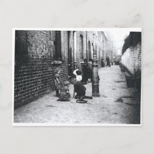 Slums London Postkarte