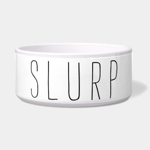 SLURP mit Tatzen-Druck Napf