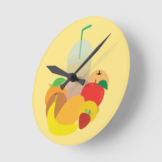 Slushy Runde Wanduhr (Winkel)