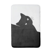 Sly Black Cat Badematte (Vorderseite Vertikal)