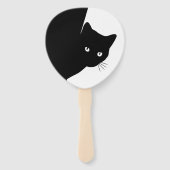 Sly Black Cat Fächer (Vorderseite)