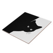 Sly Black Cat Fliese (Seite)