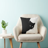 Sly Black Cat Kissen (Stuhl )