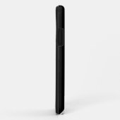 Sly Black Cat Monogram Case-Mate iPhone Hülle (Hinten/Rechts)