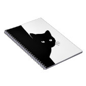 Sly Black Cat Notizblock (Rechte Seite)