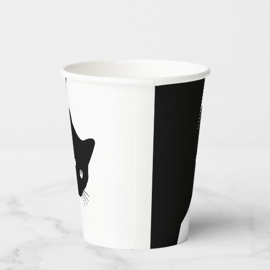Sly Black Cat Pappbecher (Rechts)