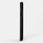 Sly Black Cat Pink Case-Mate iPhone Hülle (Hinten/Rechts)