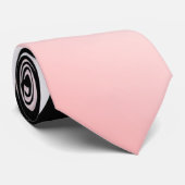 Sly Black Cat Pink Krawatte (Gerollt)