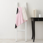 Sly Black Cat Pink Sherpadecke (Beispiel)