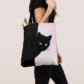 Sly Black Cat Pink Tasche (Von Nahem)