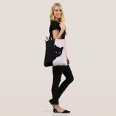 Sly Black Cat Pink Tasche (Am Model)
