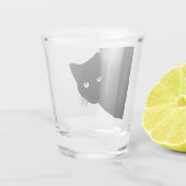 Sly Black Cat Schnapsglas (Rückseite)