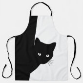 Sly Black Cat Schürze (Vorderseite)
