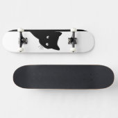 Sly Black Cat Skateboard (Horizontal)