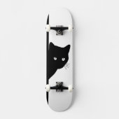Sly Black Cat Skateboard (Vorderseite)