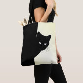 Sly Black Cat Yellow Tasche (Von Nahem)