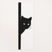 Sly Black Cat Yogamatte (Vorderseite)