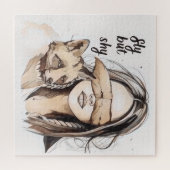 Sly but Shy Puzzle (Horizontal)