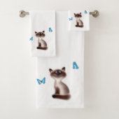 Sly Cat Badhandtuch Set (Insitu)