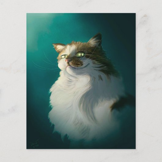 Sly Cat | Das perfekte Geschenk für den Valentinst Flyer (Hinten)