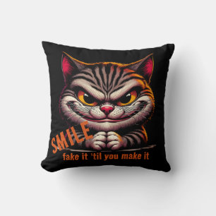 Sly Cat Kissen