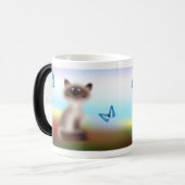 Sly Cat Verwandlungstasse (Vorderseite Links)