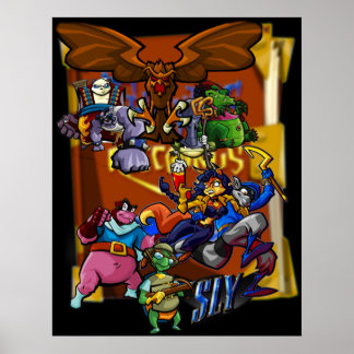 Sly Cooper und der Thievius Raccoonus Poster