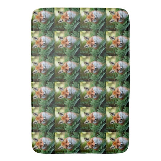 "Sly: Der Fuchs im Schatten" Badematte (Vorderseite Vertikal)