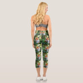 "Sly: Der Fuchs im Schatten" Capri Leggings (Rückseite)