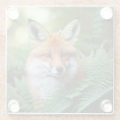 "Sly: Der Fuchs im Schatten" Glasuntersetzer (Rückseite)