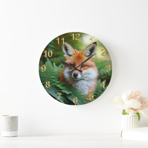 "Sly: Der Fuchs im Schatten" Große Wanduhr