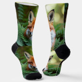 "Sly: Der Fuchs im Schatten" Socken (Gewinkelt)
