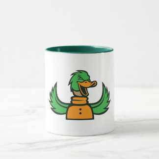 Sly Duck - spielerische und kühne Duck-Mascot-Tass Tasse
