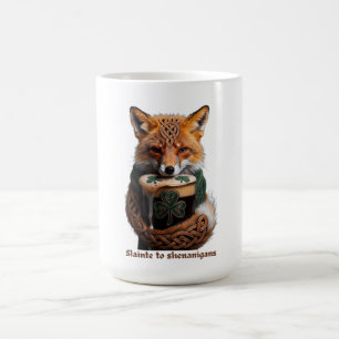 Sly Emerald Fox Toast T-Shirt Kaffeetasse