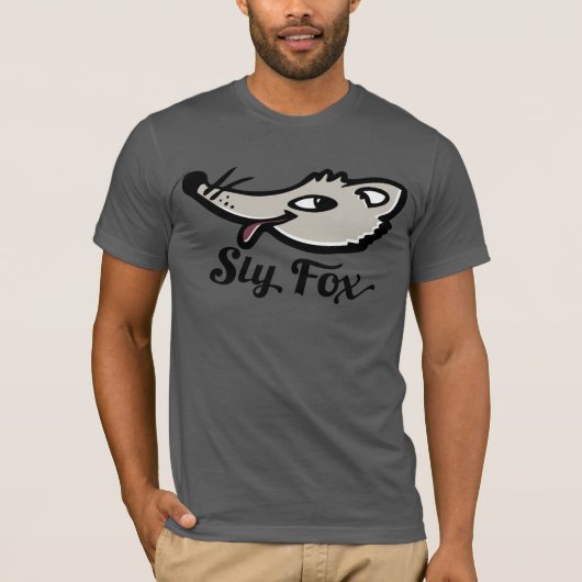 Sly-fox-Grafik-T - Shirt (Vorderseite)